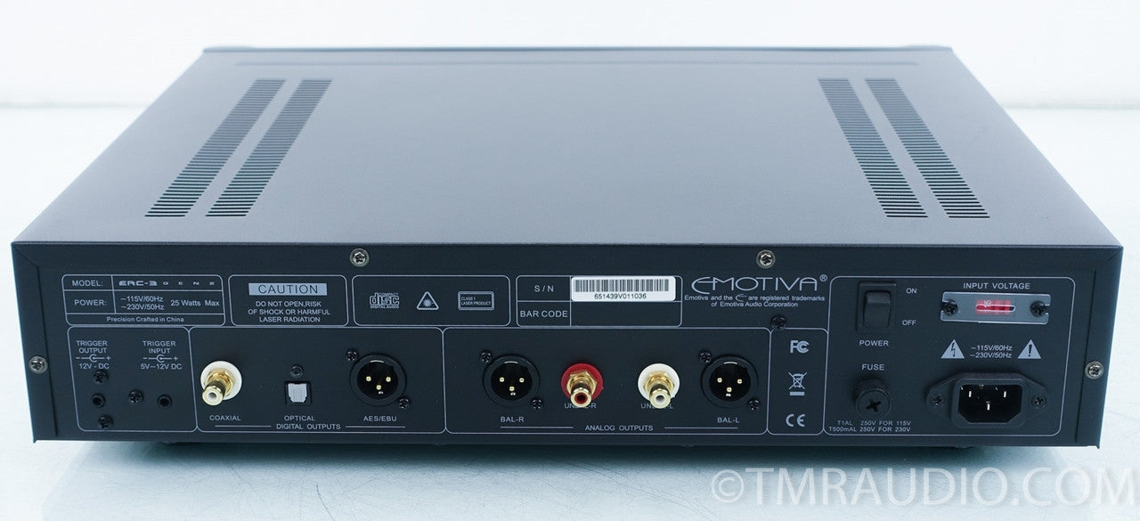 Emotiva ERC-3 Gen 2 CD Player