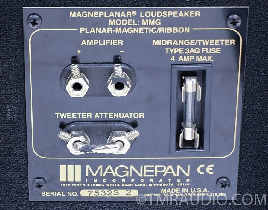 Magnepan Magneplanar MMG Compact Floorstanding Speakers