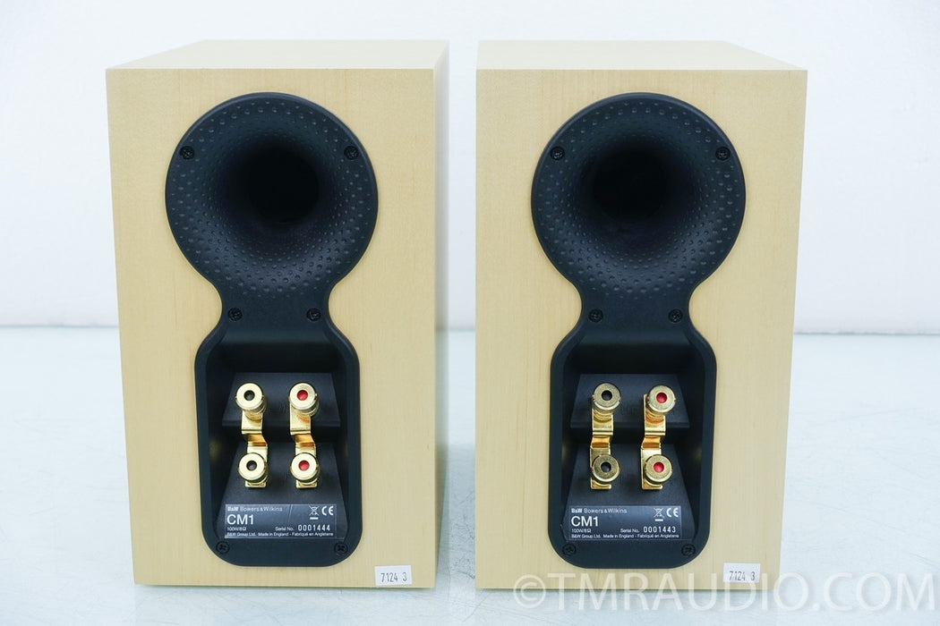 B&W CM1 Bookshelf Speakers