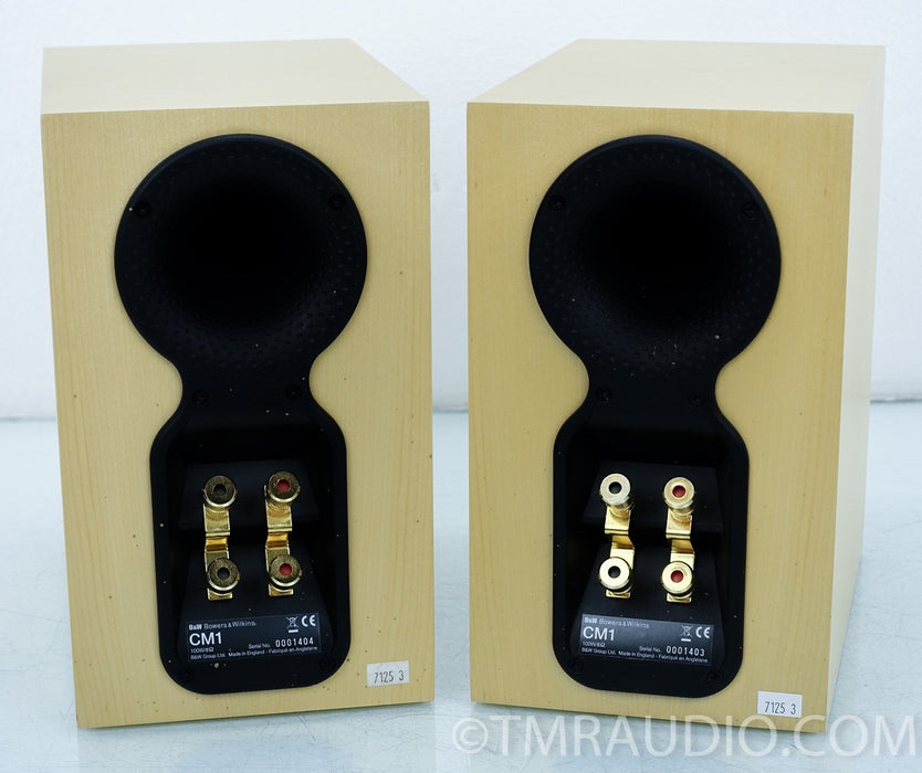 B&W CM1 Bookshelf Speakers