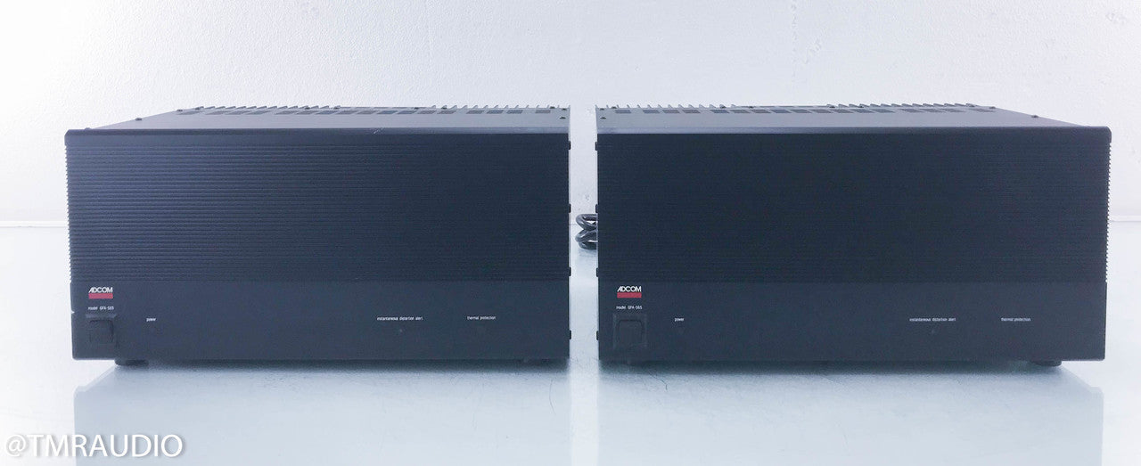 Adcom GFA 565 Mono Power Amplifiers
