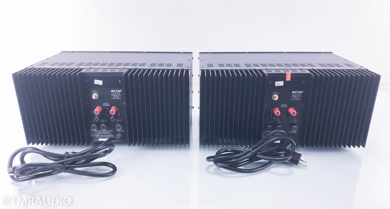 Adcom GFA 565 Mono Power Amplifiers