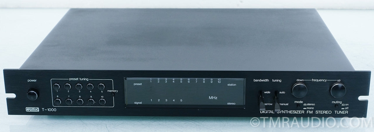 Eumig T-100 Digital Synthesizer FM Stereo Tuner