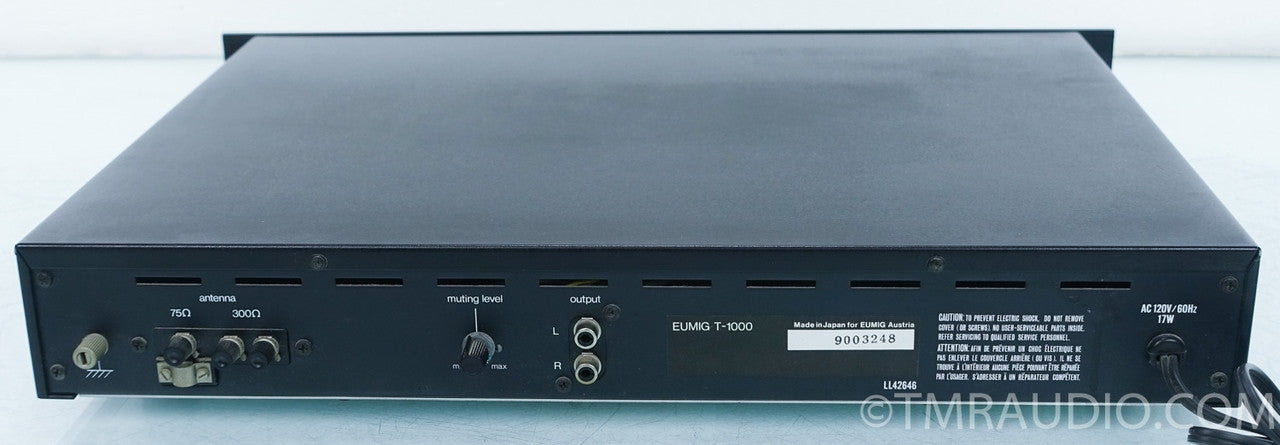 Eumig T-100 Digital Synthesizer FM Stereo Tuner