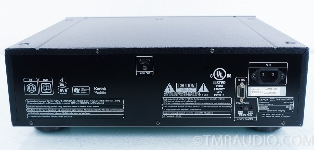 Denon DVD-2500BTCI Blu-Ray Disc Transport