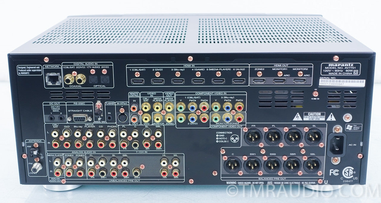 Marantz AV7701 Preamplifier / Home Theater Processor