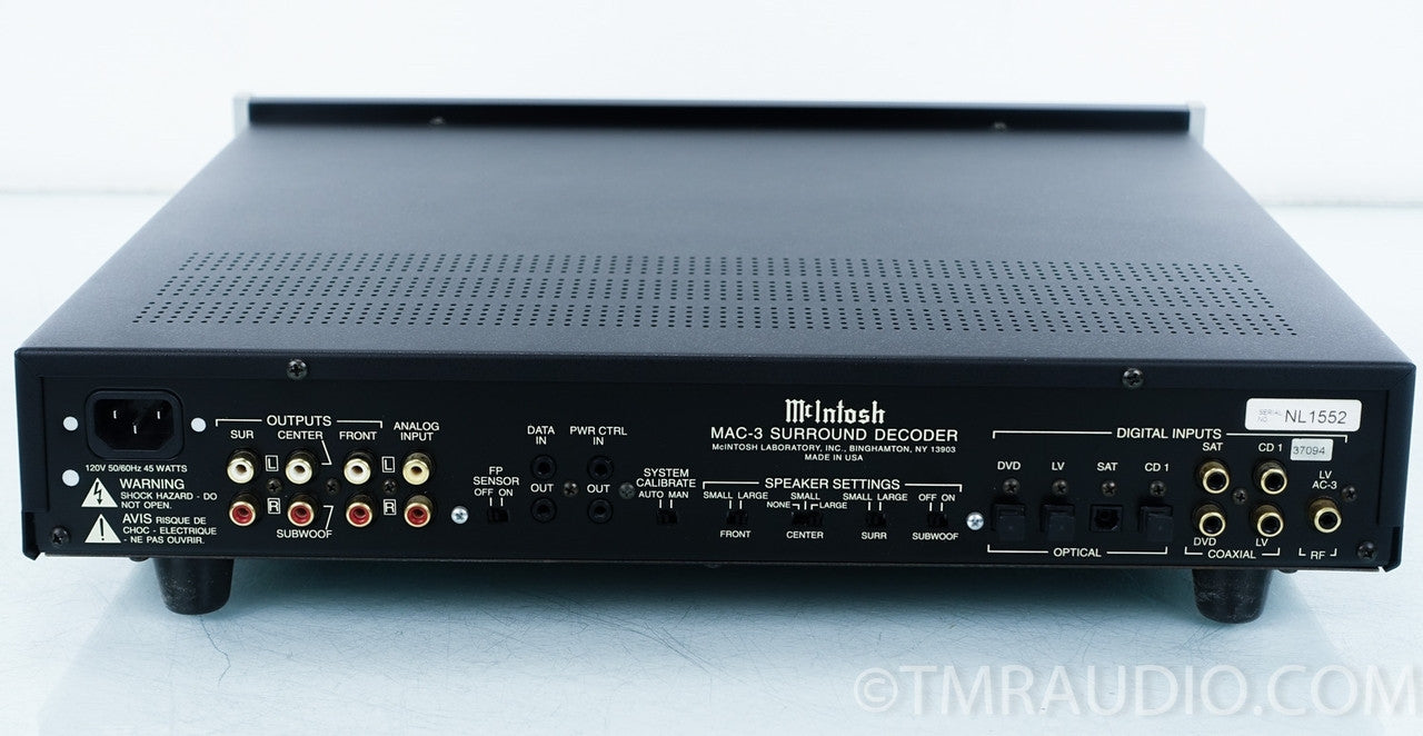 McIntosh MAC-3 Surround Decoder