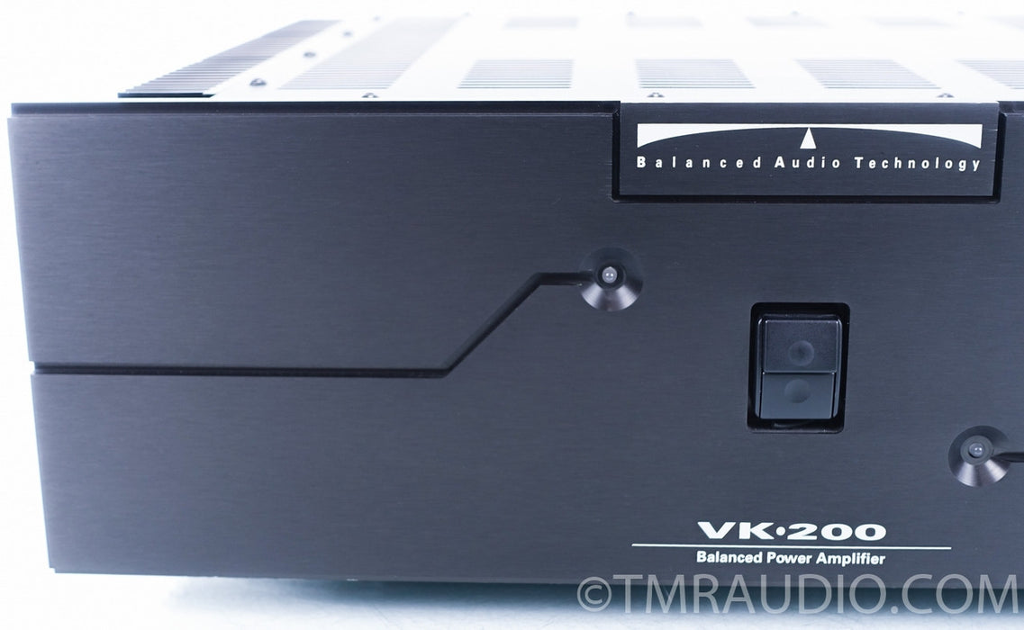 Balanced Audio Technology VK-200 Balanced Power Amplifier