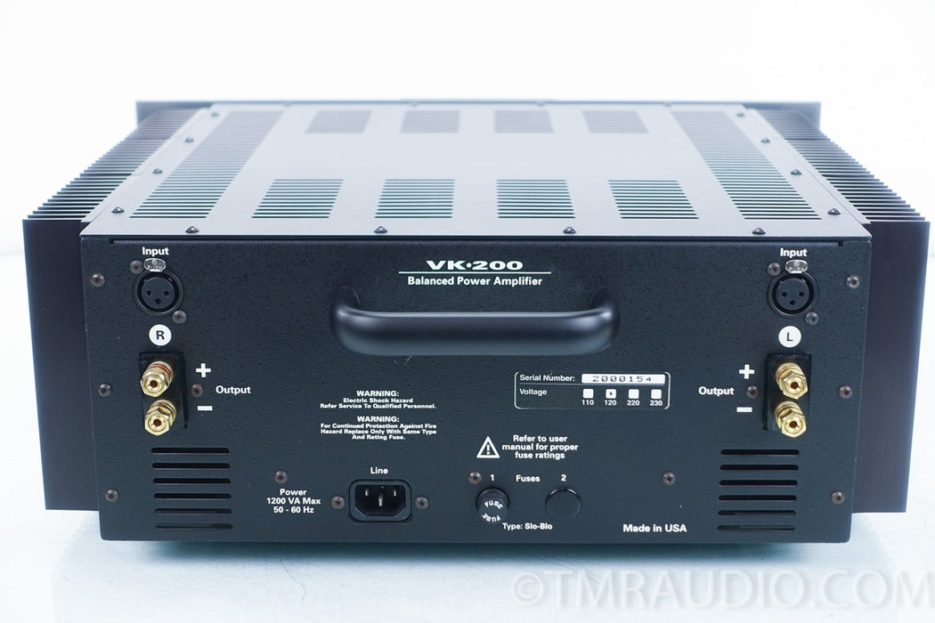 Balanced Audio Technology VK-200 Balanced Power Amplifier