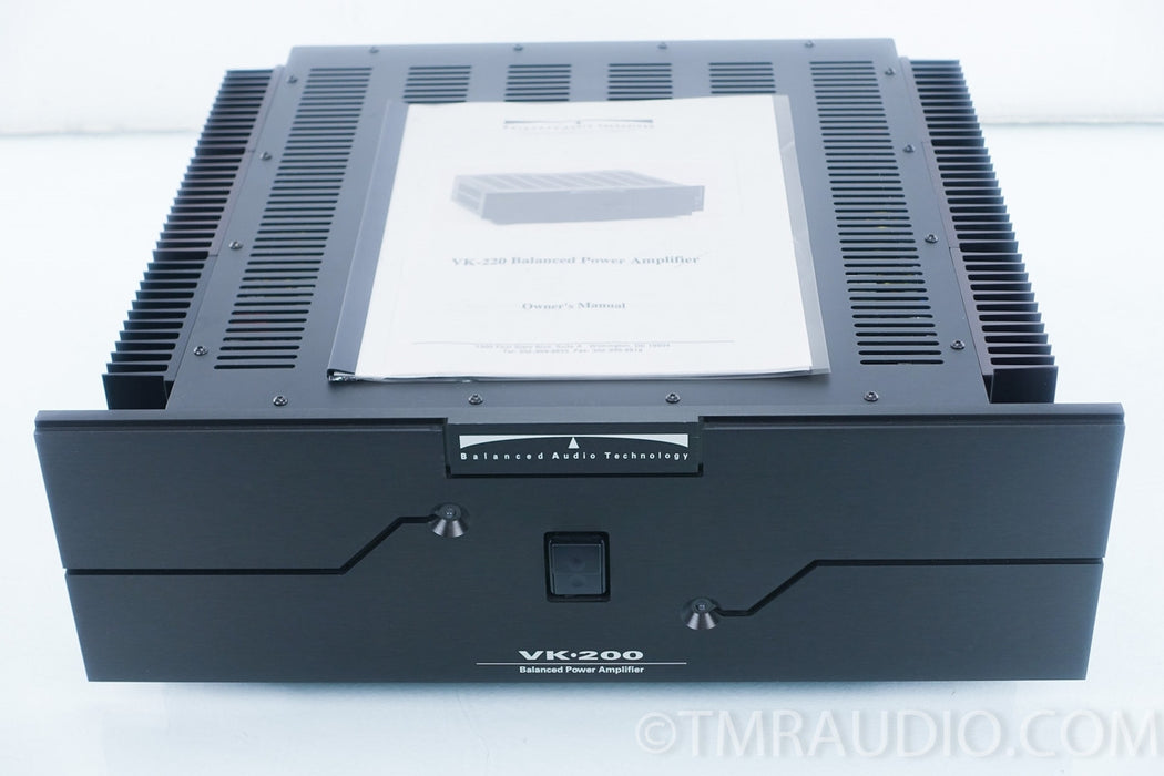 Balanced Audio Technology VK-200 Balanced Power Amplifier