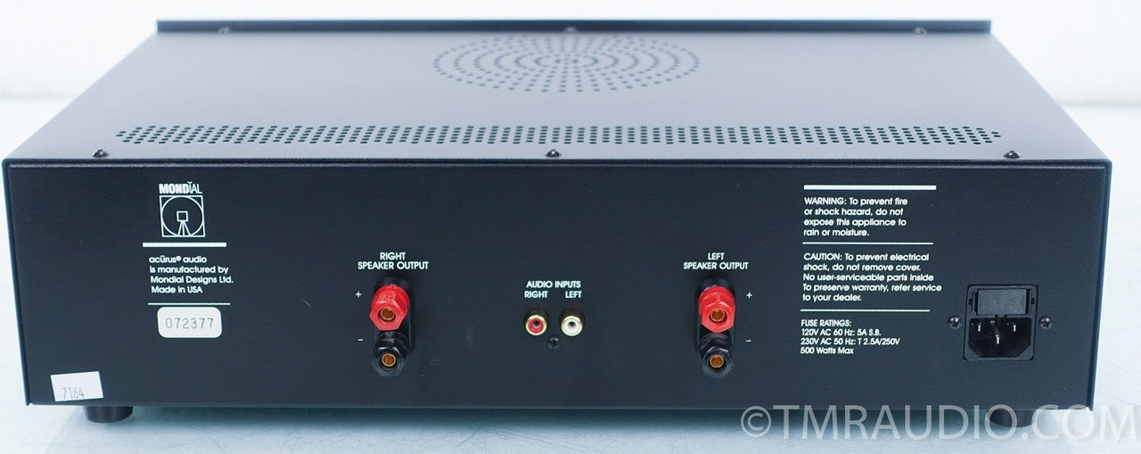 Acurus A100 Stereo Power Amplifier