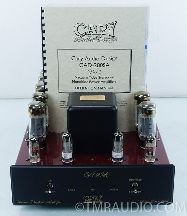 Cary CAD-280SA V-12r Stereo Tube Amplifier