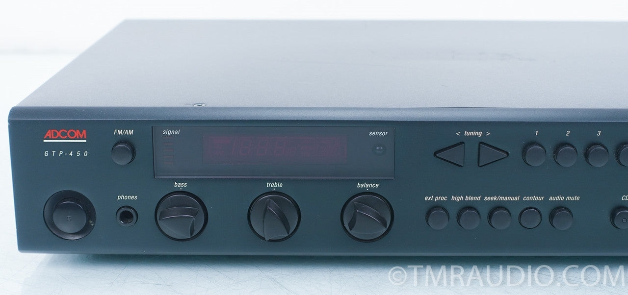 Adcom GTP-450 Preamplifier