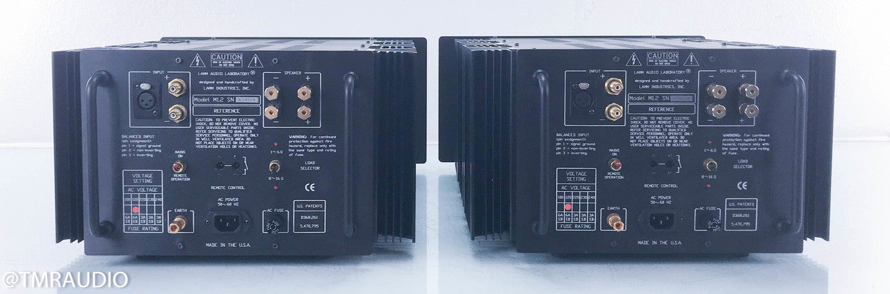 Lamm M1.2 S Reference Mono Power Tube Hybrid Amplifier