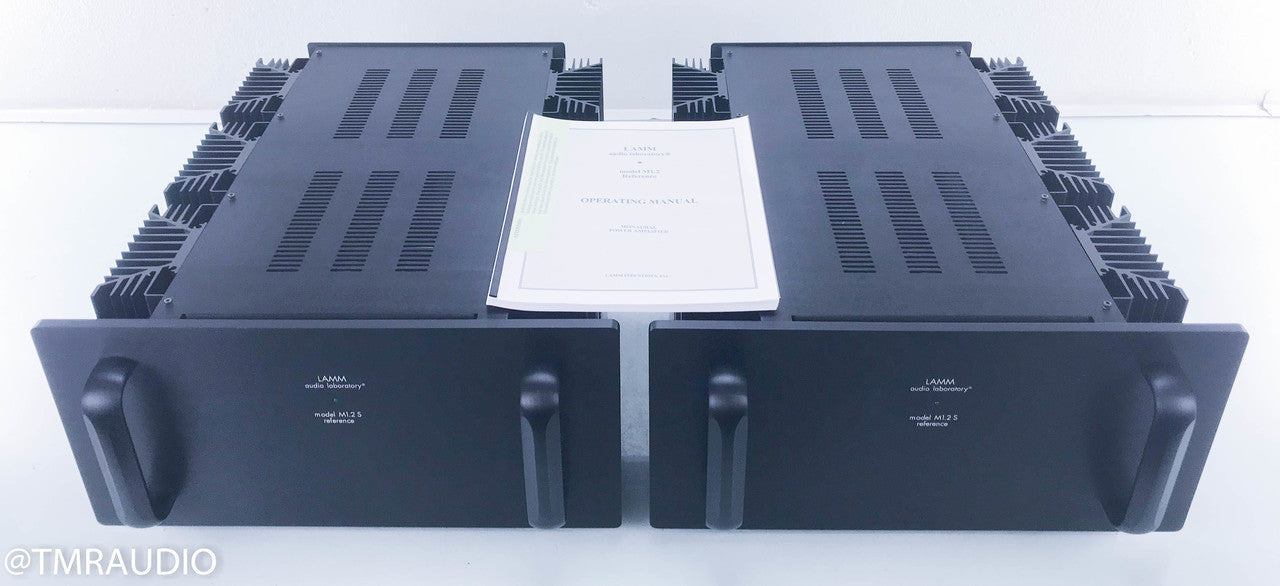 Lamm M1.2 S Reference Mono Power Tube Hybrid Amplifier