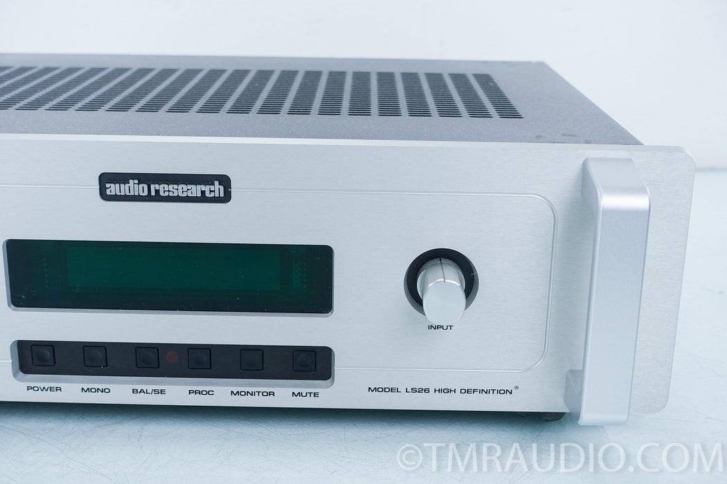 Audio Research LS26 Stereo Tube Preamplifier