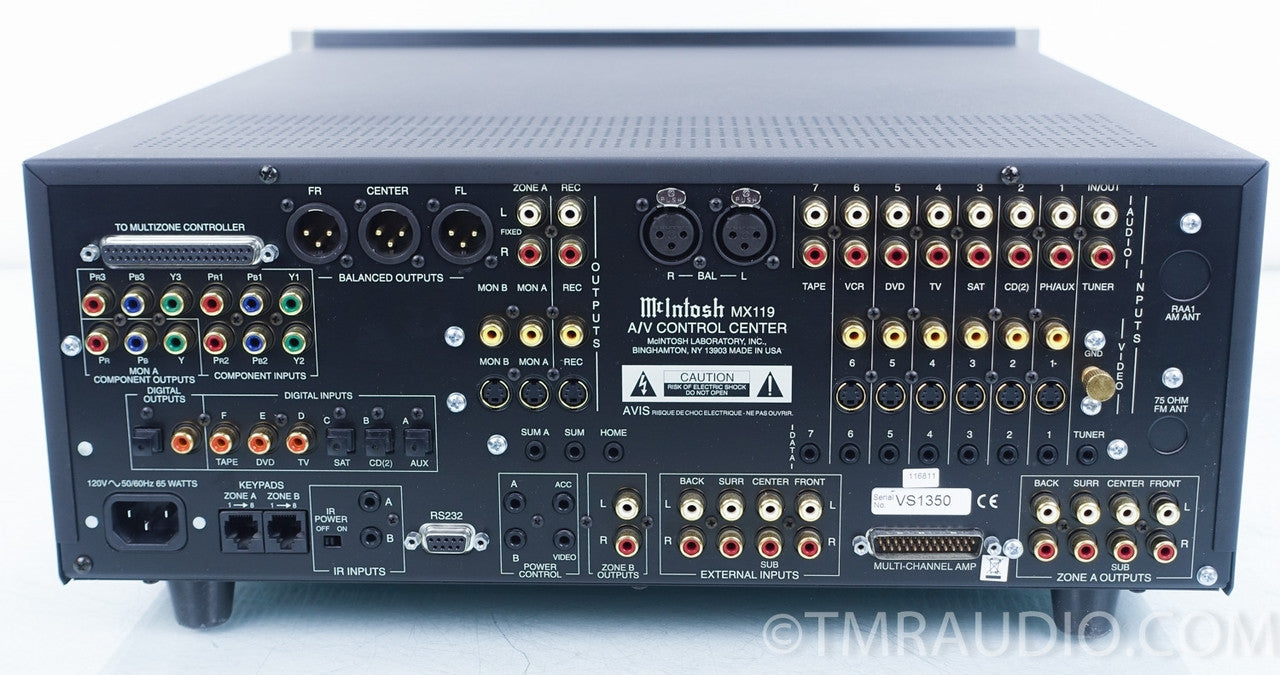 McIntosh MX-119 Home Theater Processor