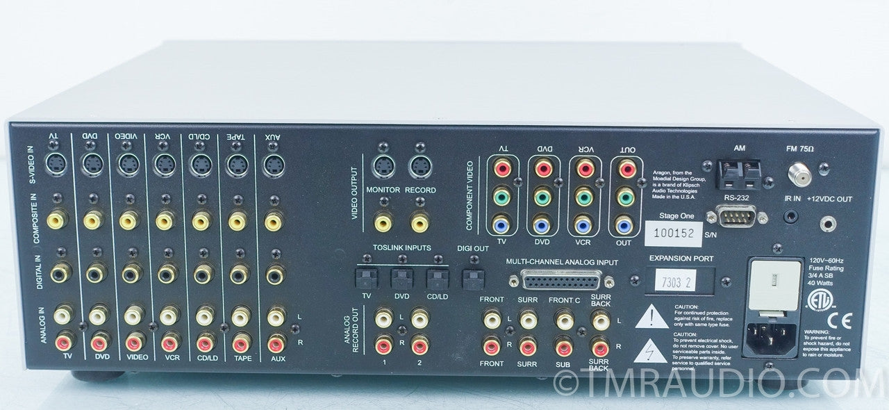 Aragon Stage One Preamplifier / Home Theater Processor