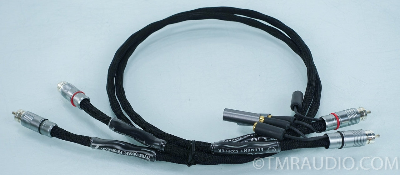 Synergistic Research Element 1 meter RCA Interconnects