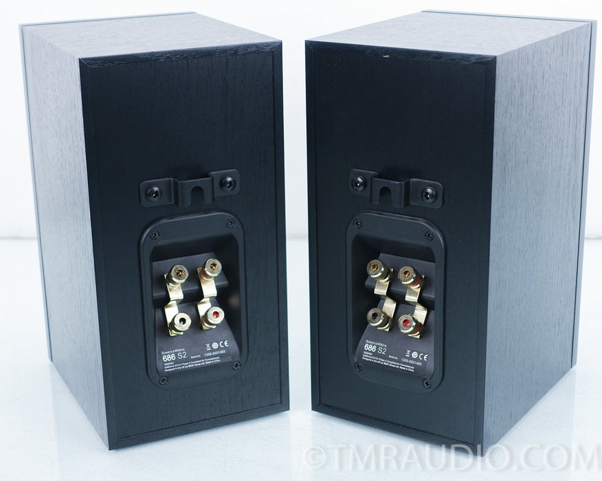 B&W 686 S2 Bookshelf Speakers