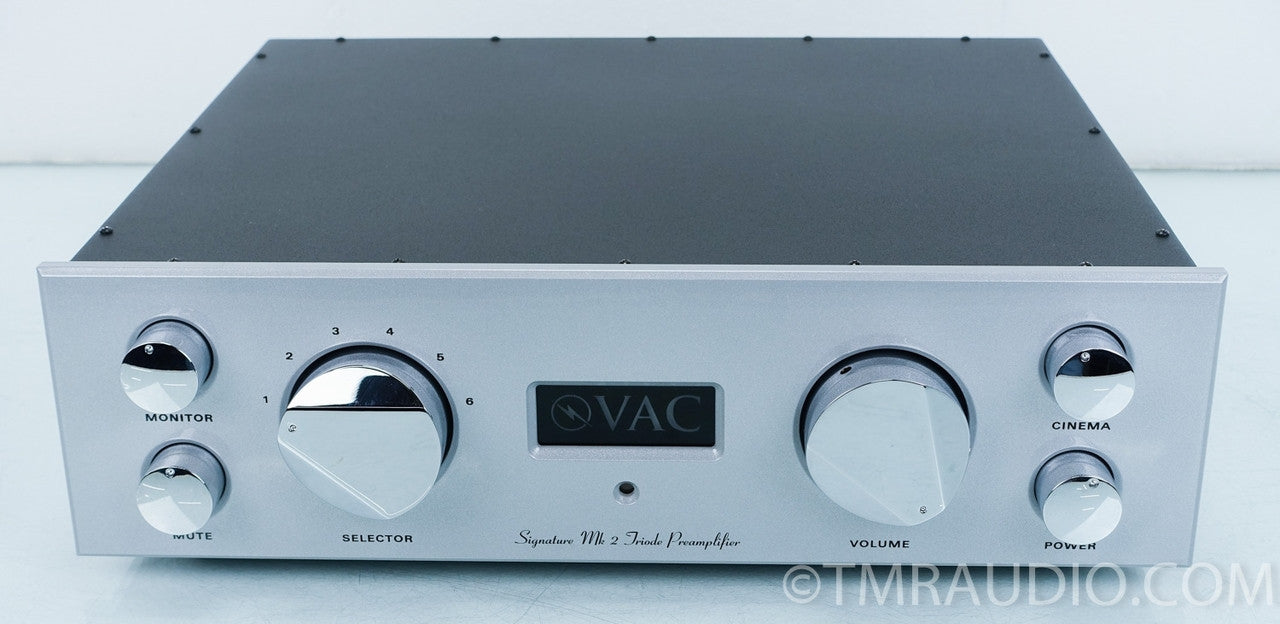 VAC Signature Mk ii/a Preamplifier w/ Phono