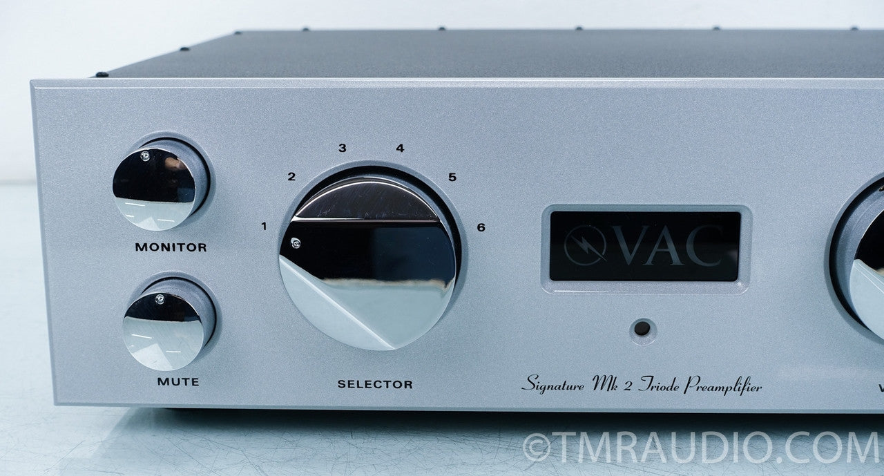 VAC Signature Mk ii/a Preamplifier w/ Phono