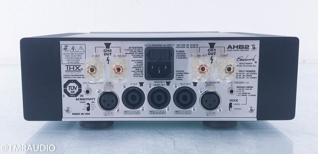 Benchmark AHB2 Stereo Power Amplifier