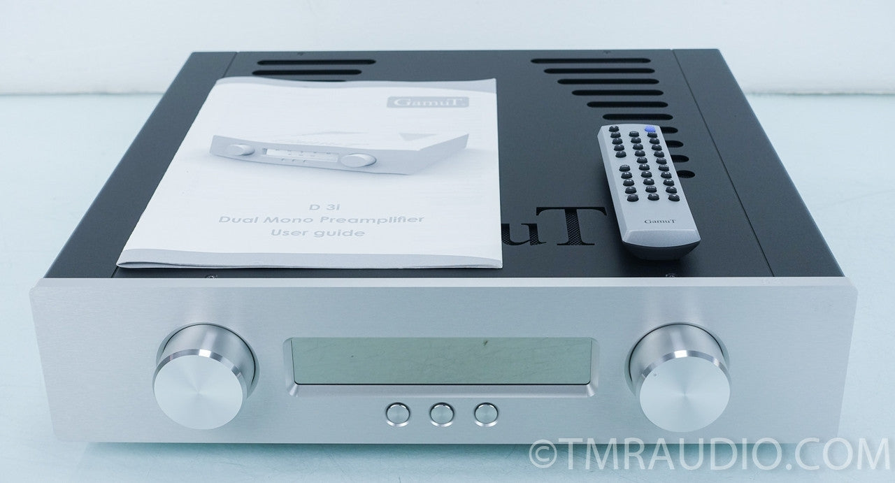 GamuT D3i Dual Mono Preamplifier Silver
