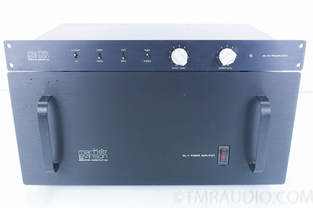 Mark Levinson ML-12A Preamplifier w/ ML-11 Power Amplifier