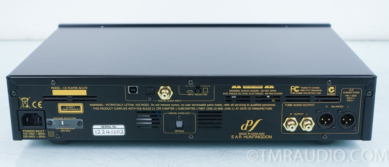 EAR / Yoshino Acute III CD Player / USB DAC