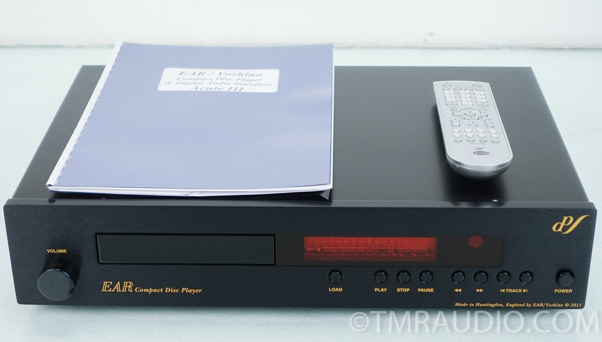 EAR / Yoshino Acute III CD Player / USB DAC
