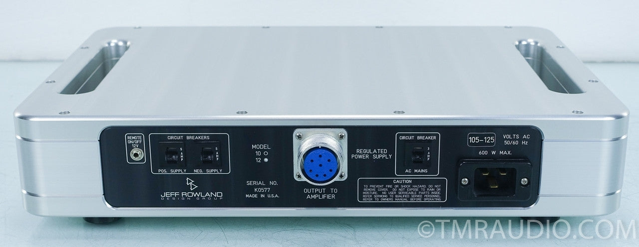 Jeff Rowland Model 12 Monoblock Amplifier