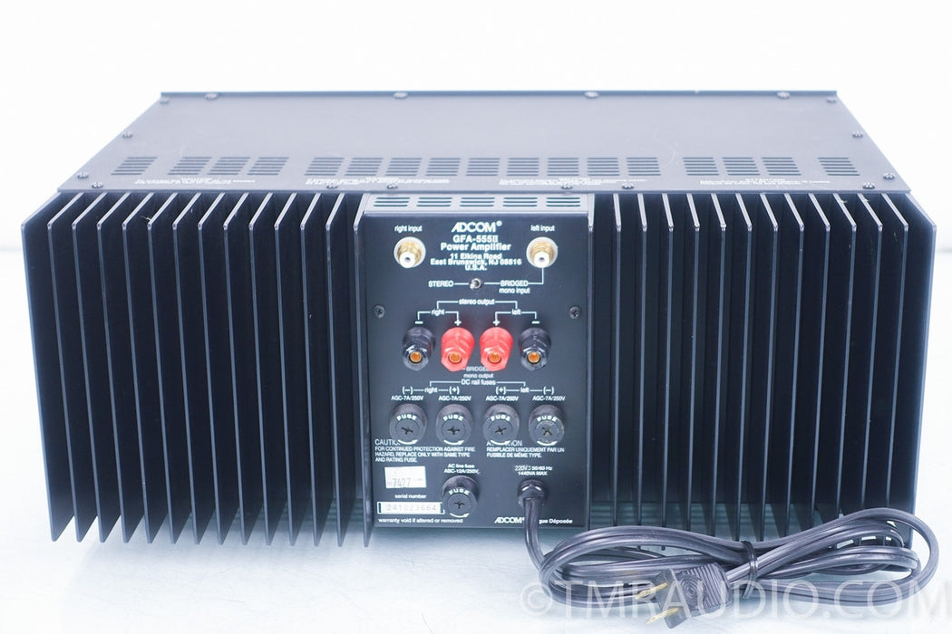Adcom GFA-555 ii Stereo Power Amplifier