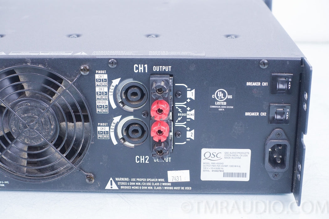 QSC Audio RMX 4050HD Power Amplifier