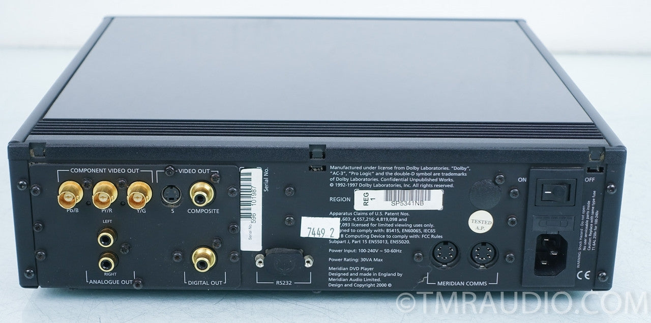 Meridian 596 DVD Player