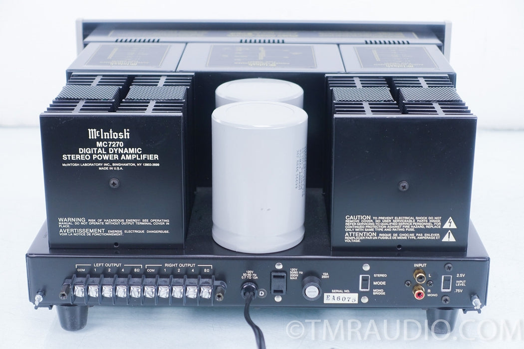 McIntosh MC7270 Stereo Power Amplifier