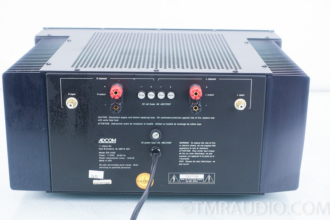 Adcom GFA-5500 Stereo Power Amplifier