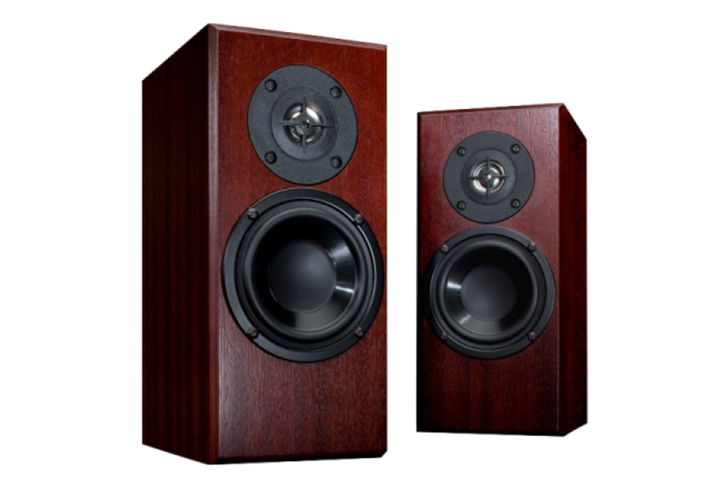 Totem Dreamcatcher Bookshelf Speakers Mahogany NEW