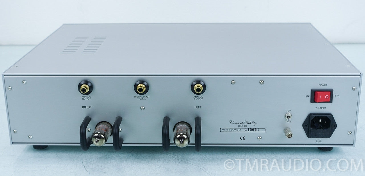 Concert Fidelity DAC-040BD Tube DAC