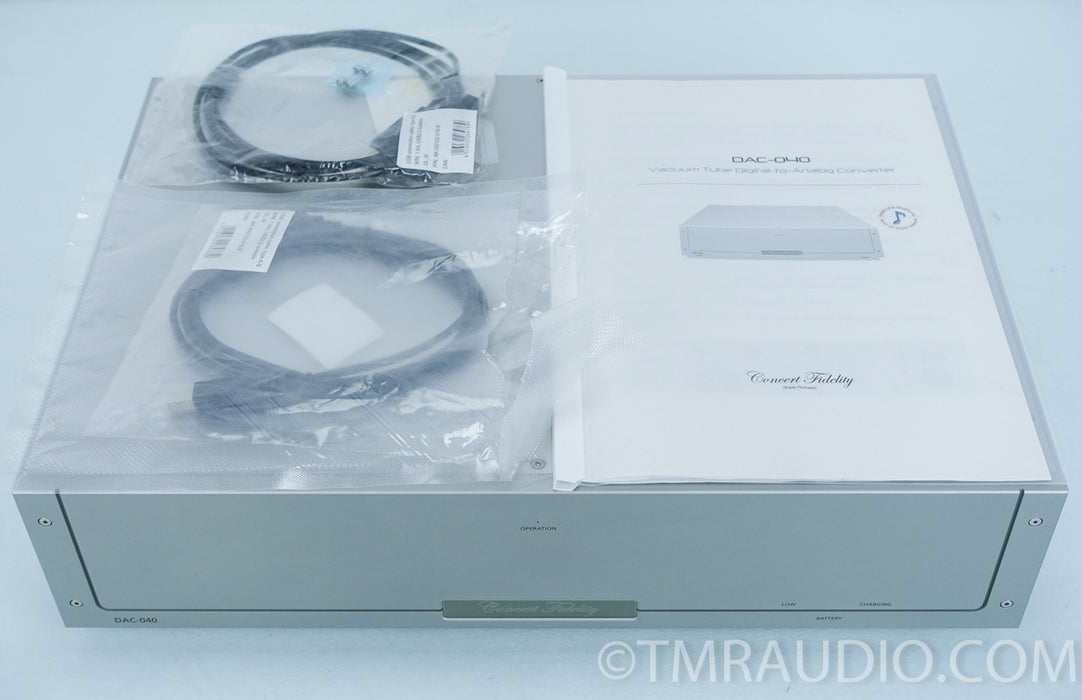 Concert Fidelity DAC-040BD Tube DAC