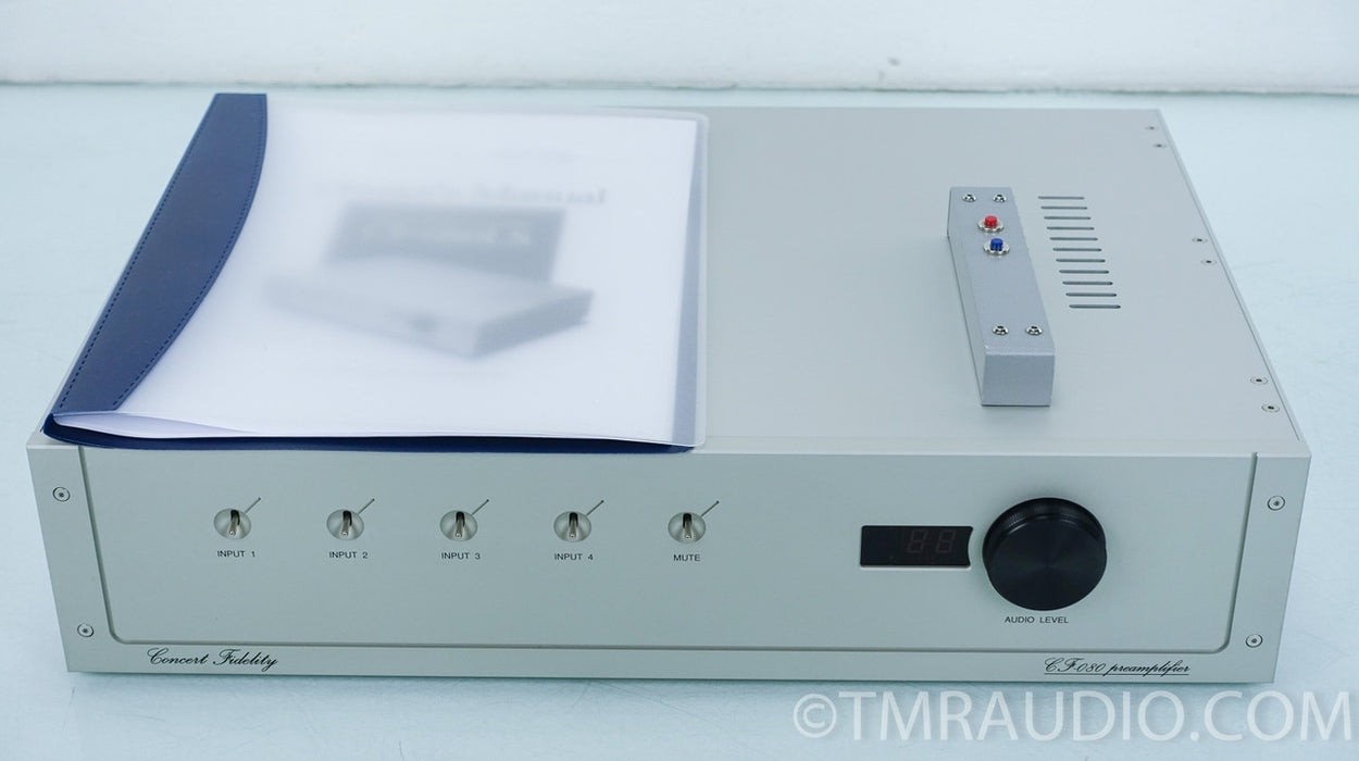 Concert Fidelity CF-080 LS Tube Line Stage Preamplifier