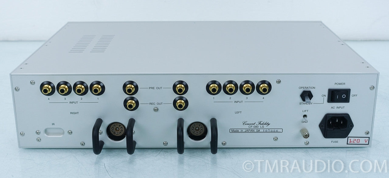 Concert Fidelity CF-080 LS Tube Line Stage Preamplifier