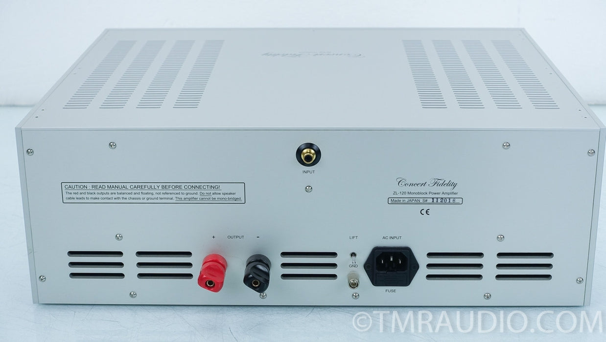 Concert Fidelity ZL-120V2SE MonoBlock Amplifier