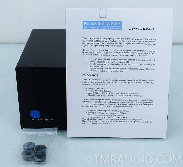 Running Springs Audio JACO Line / Power Conditioner