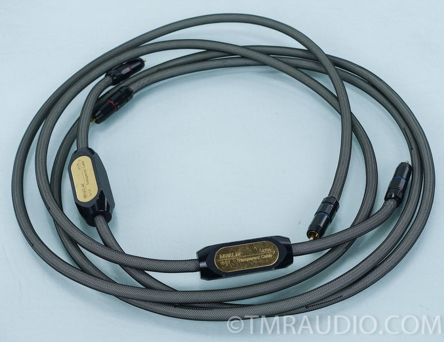 MusicLink Ultra Transparent 2 meter RCA Interconnects