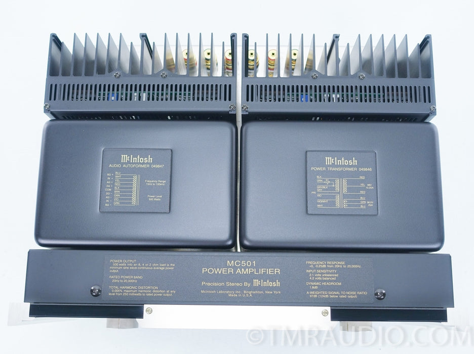 McIntosh MC501 Monoblock Power Amplifier