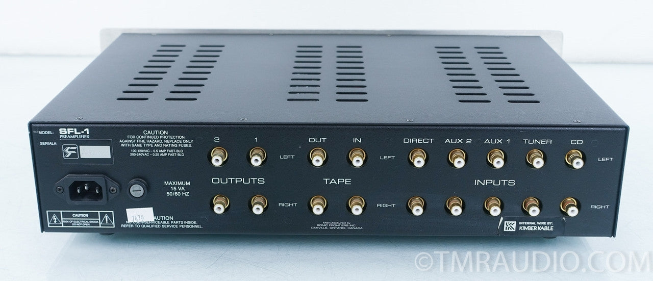Sonic Frontiers SFL-1 Tube Line Stage Preamplifier