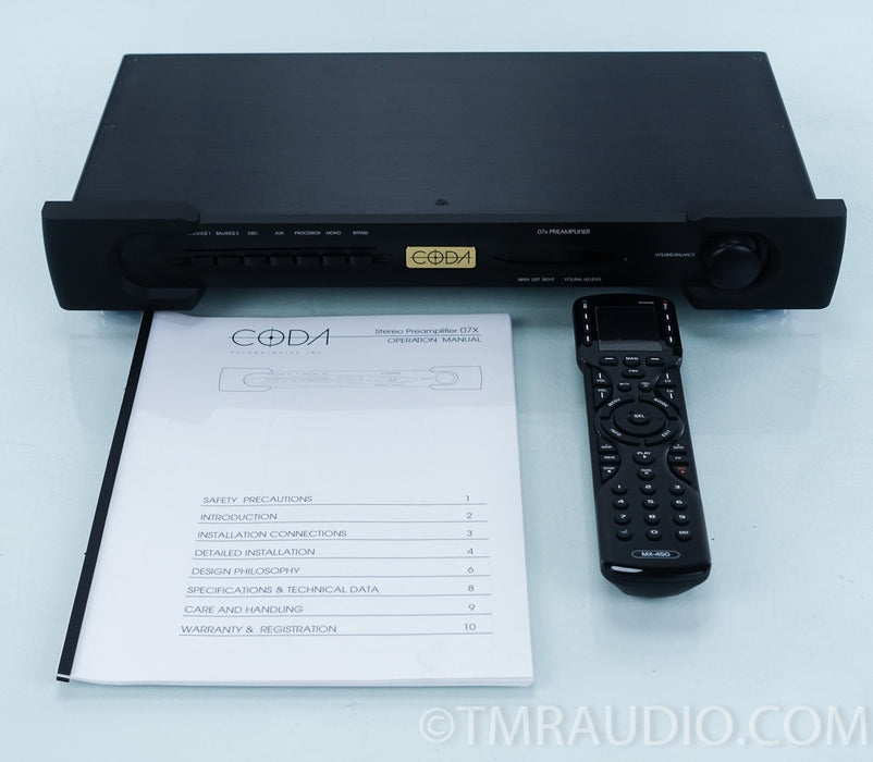 Coda 07x FET Preamplifier