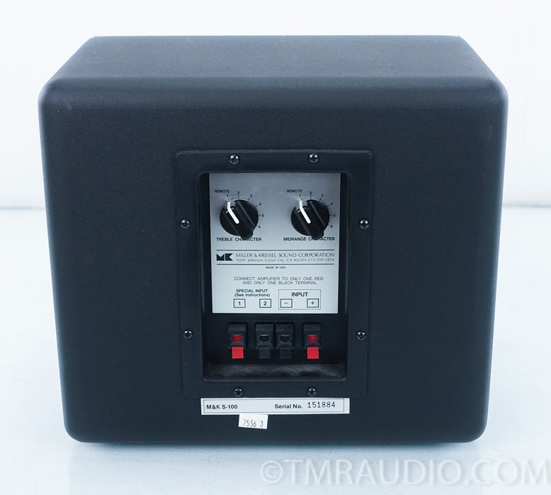 M&K S-100 Speakers (Set of 3) Center & Surrounds