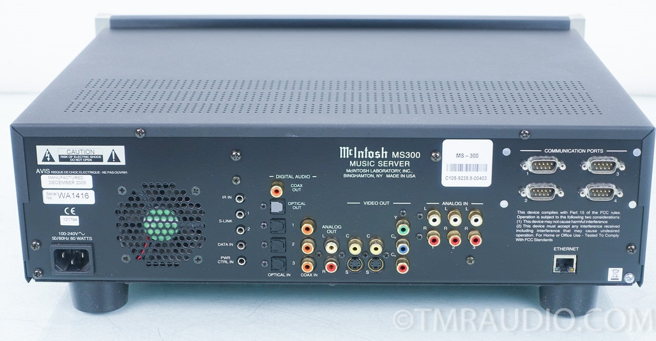 McIntosh Hard Disc MS300 Music Server